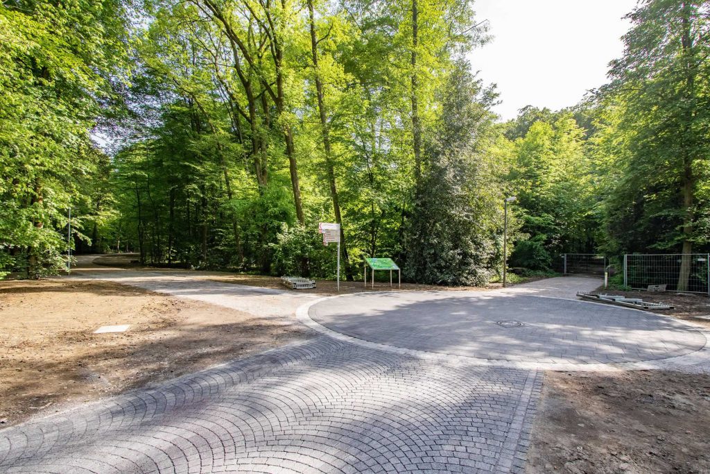Neuer Fitnessplatz im Wittringer Wald eröffnet